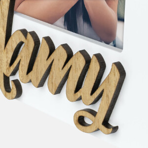 Cornice per foto in legno ZEP Mamy 10x15 cm formato verticale