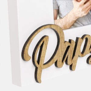 Cornice per foto ZEP Papy 10x15 cm Bianco Formato Verticale