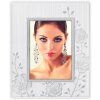 Cornice per foto in vetro ZEP Taormina argento 13x18 cm ritratto con piedino