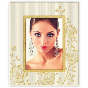 Cornice per foto in vetro ZEP Taormina Oro 13x18 cm Made...