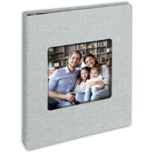 Album da foto Nevada 36 foto 10x15 cm con copertina in tessuto, disponibile in 6 colori