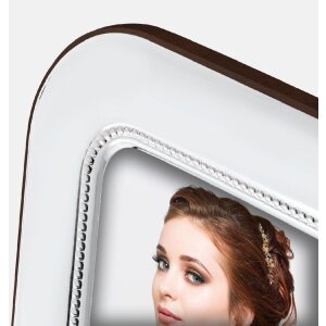 Cornice per foto ZEP Monreale Argento con supporto 10x15...