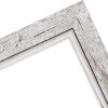 Cornice per foto MendeFrames H660 Shabby-Chic 45x60 cm bianco vetro artistico