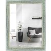 Specchio da parete MendeFrames H640 Shabby-Chic verde 59,4x84,1 cm