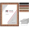 Cornice per foto MendeFrames H620 Antico in legno massello marrone, nero, noce, avorio 13x18 fino a 70x100 cm
