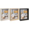 Cornice per foto in legno ZEP Portraitrahmen Berlin 3 colori 4 formati con supporto