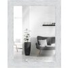 Specchio da parete MendeFrames H610 Look vintage bianco 30x90 cm