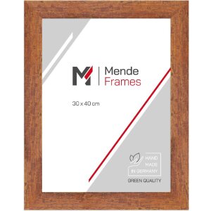 Cornice per foto MendeFrames H610 Vintage-Look marrone 20x28 cm vetro artificiale