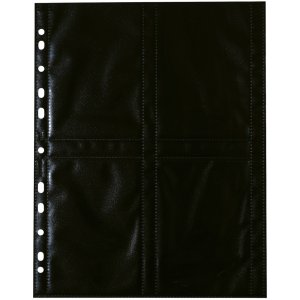 Fotophan-Sight Sleeves 9x13 cm di altezza nero 10 maniche