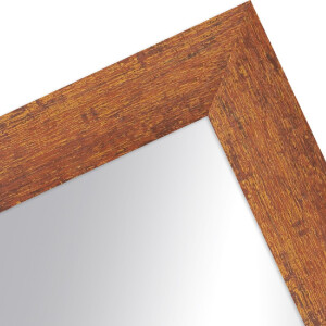 Specchio da parete MendeFrames H610 Design vintage marrone 29,7x42 cm