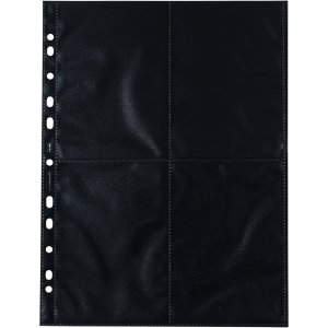 Fotophan-Sight Sleeves 10x15cm portrait black 10 sleeves