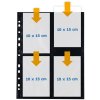 Fotophan-Sight Sleeves 10x15cm portrait black 10 sleeves