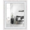 Specchio da parete MendeFrames Serie H550 Antico Bianco 70x70 cm