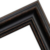 Cornice per foto MendeFrames H550 Antik nero 24x30 cm vetro chiaro