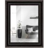 Specchio da parete MendeFrames H550 Antico Nero 60x60 cm