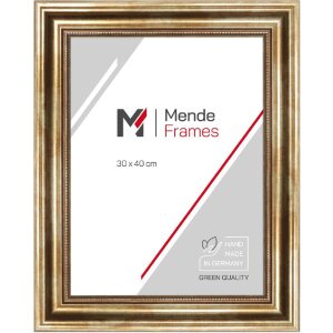 Cornice per foto MendeFrames H550 Antik oro 40x50 cm vetro antiriflesso