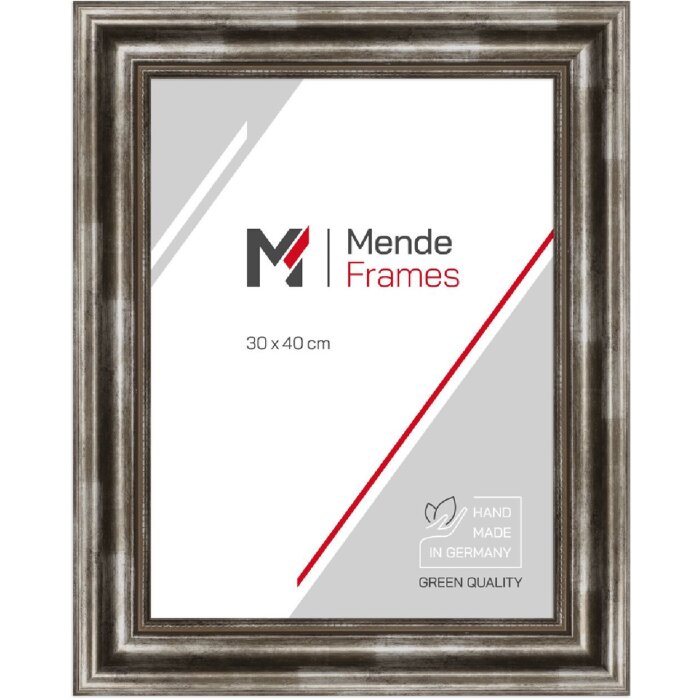 Cornice per foto MendeFrames H550 Antik argento 59,4x84,1 cm vetro antiriflesso