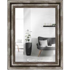 Specchio da parete MendeFrames H550 Antico Argento 20x60 cm