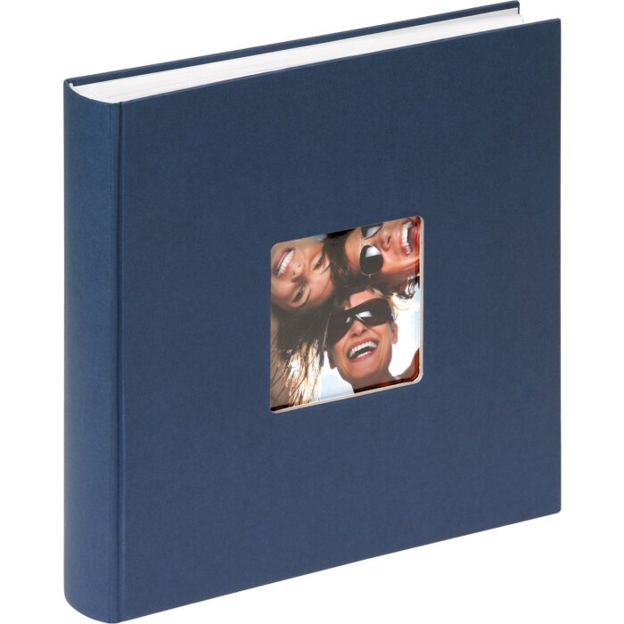 Walther Maxi album fotografico fun blue 30x30 cm 100 pagine bianche