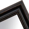 Specchio da parete MendeFrames H550 Antico in legno massello Argento Oro Nero Bianco 20x30 fino a 70x100 cm