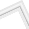 Cornice per foto MendeFrames H540 Moderno Bianco Marmorizzato 50x50 cm con vetro antiriflesso