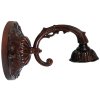 Supporto per lampade a parete marrone Ø 23x15 cm