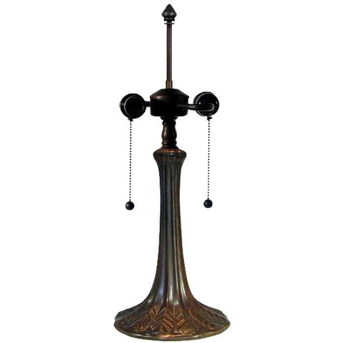 Base della lampada scura 52 x Ø 17 cm