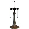 Base della lampada scura 52 x Ø 17 cm