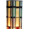 Lampada da terra Tiffany colorata in vetro 12,5x35 cm