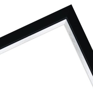 Cornice per foto MendeFrames H490 Modern Nero 18x24 cm vetro trasparente