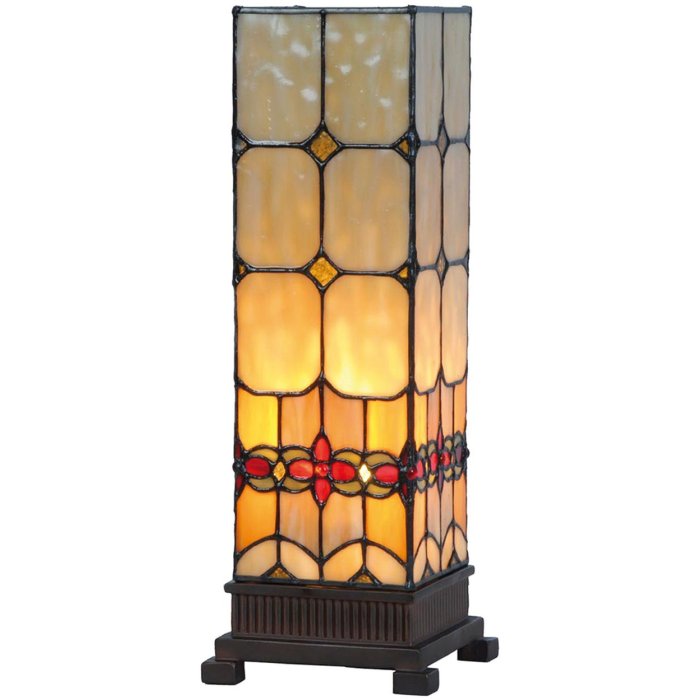 colonna luminosa Tiffany semplice 12,5x35 cm