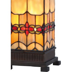 colonna luminosa Tiffany semplice 12,5x35 cm