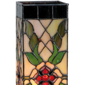 Colonna luminosa Tiffany 5LL-9234 colorata 12,5x35 cm