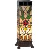 Colonna luminosa Tiffany 5LL-9234 colorata 12,5x35 cm