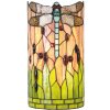 Lampada da parete Tiffany Dragonfly 19x11,5x35 cm