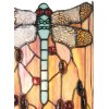 Lampada da parete Tiffany Dragonfly 19x11,5x35 cm