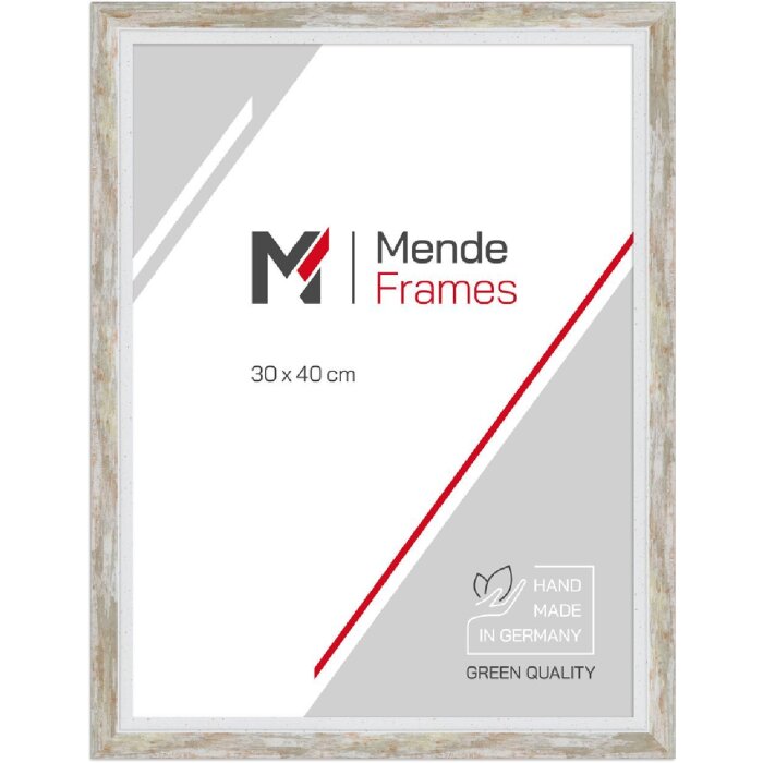 Cornice per foto MendeFrames H490 Modern taupe 20x28 cm vetro artistico