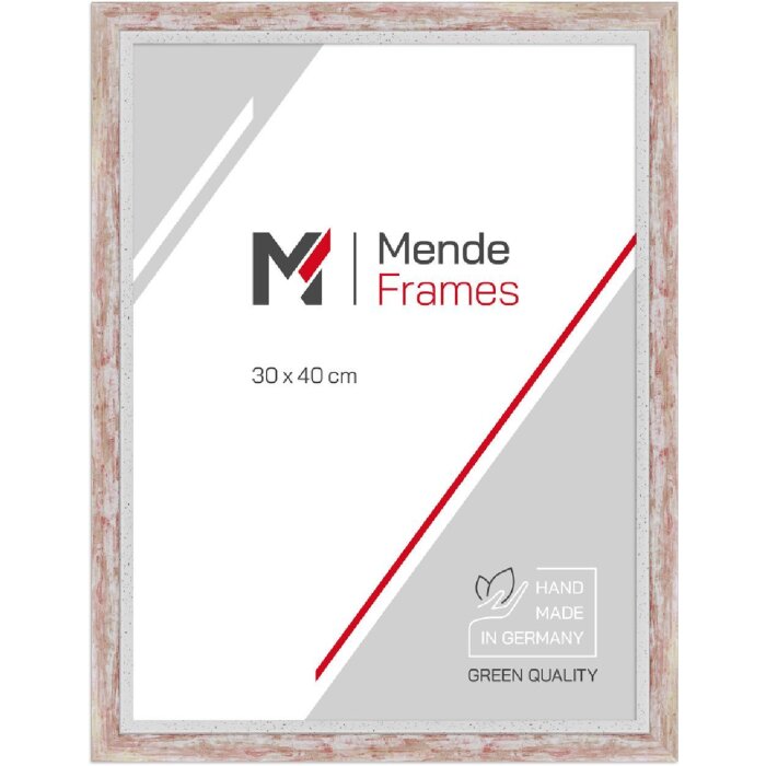 Cornice per foto MendeFrames H490 Moderna rossa 13x13 cm vetro decorativo