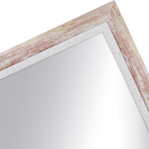 Specchio da parete MendeFrames H490 Modern Rosso 10x20 cm