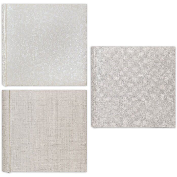 Album fotografico ZEP Creta A B C bianco 24x24 cm 24 o 40 pagine