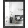Specchio da parete MendeFrames H470 Stile rustico Nero 30x90 cm