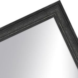 Specchio da parete MendeFrames H470 Stile rustico nero 50x65 cm