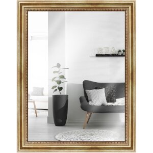 Specchio da parete MendeFrames H450 Oro Antico 60x80 cm