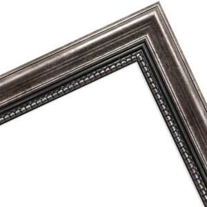 Cornice per foto MendeFrames H450 Antik Metall 59,4x84,1 cm con vetro museale
