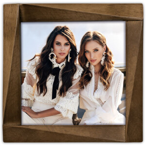 Cornice per foto ZEP Flers in legno con colori scelti 10x10-15x20 cm