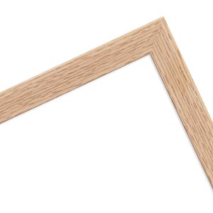 Cornice per foto in legno MendeFrames H430 Klassik eiche 29,7x42 cm vetro trasparente