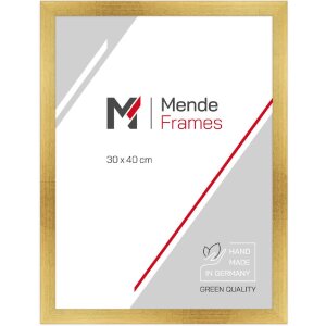 Cornice in legno MendeFrames H430 Classico oro 30x30 cm con vetro artistico