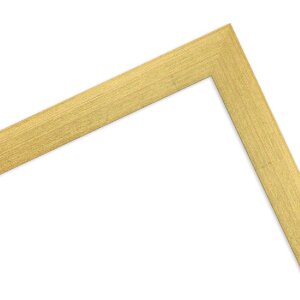 Cornice per foto in legno MendeFrames H430 Classico Oro 50x65 cm Vetro Chiaro