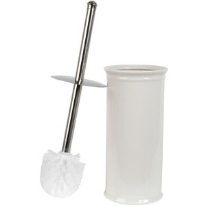 Scopino Clayre & Eef con supporto in ceramica bianca...