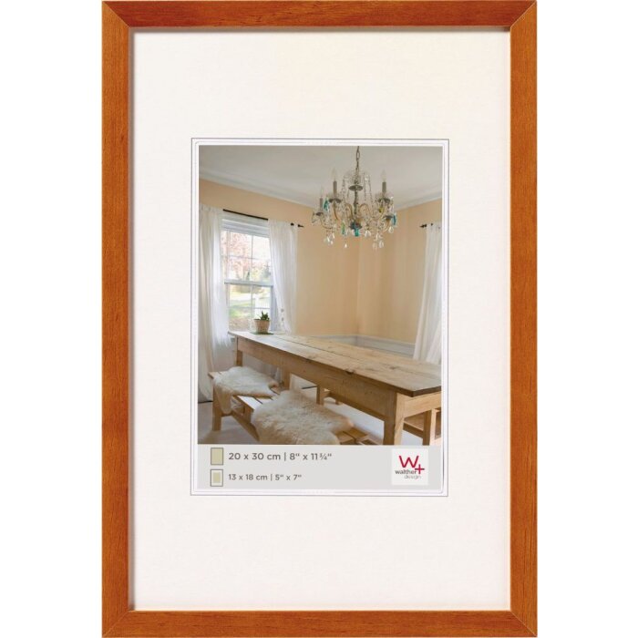 Walther Cornice di legno peperoni 13x18 cm faggio